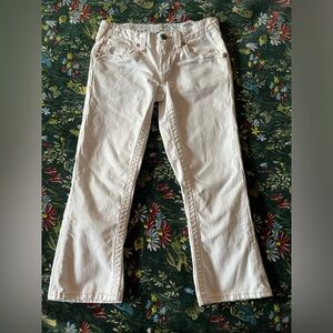 Stitches White Low rise Jeans Size 25